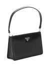 Brushed Leather Mini Bag Black - PRADA - BALAAN 2