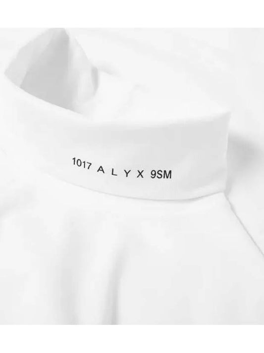 Alix Men's White Logo Turtleneck T-Shirt AVUTS0021FA01 - 1017 ALYX 9SM - BALAAN 2