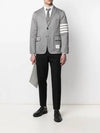 Oxford Grosgrain Placket Cotton Long Sleeve Shirt White - THOM BROWNE - BALAAN 7