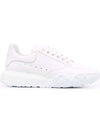 Court Trainer Low Top Sneakers All White - ALEXANDER MCQUEEN - BALAAN 1