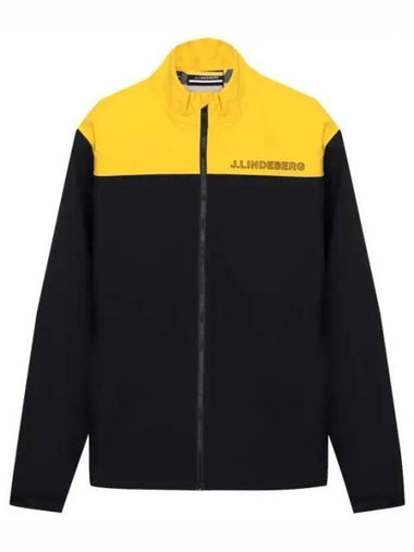 Men's Golf Bridge Rain Jacket Black - J.LINDEBERG - BALAAN 1