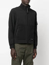 Men's Logo Patch Pocket Zip-Up Jacket Black - CP COMPANY - BALAAN 3