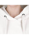 Grenoble Lettering Logo Hooded Top Beige - MONCLER - 6