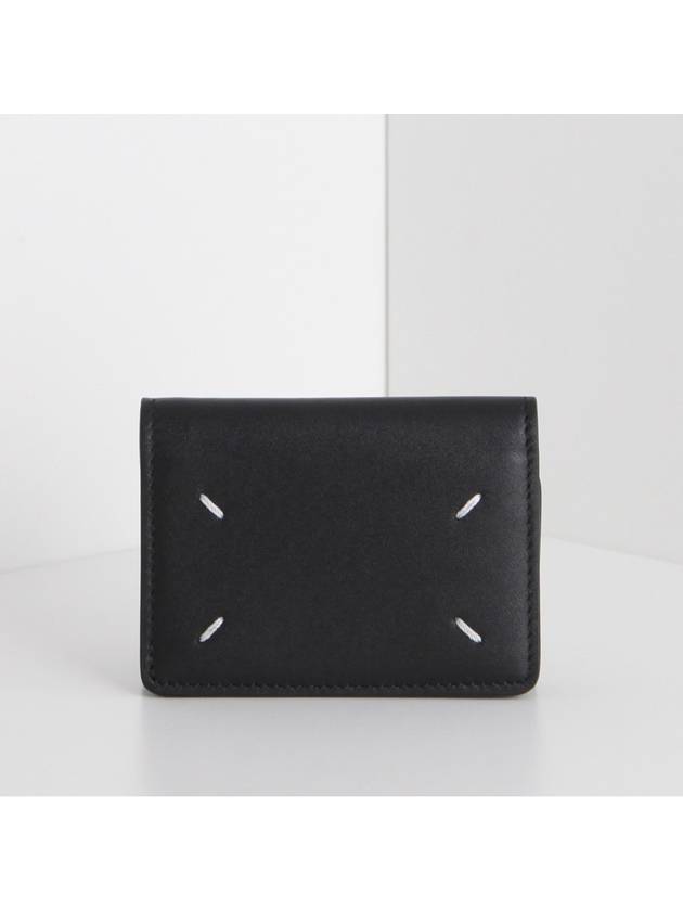 Stitched Halfwallet Black - MAISON MARGIELA - BALAAN 2