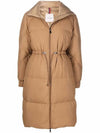 Citronnier Long Down Padding Beige - MONCLER - BALAAN 3