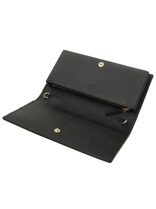 Horsebit 1955 Chain Long Wallet Black Beige - GUCCI - BALAAN 5