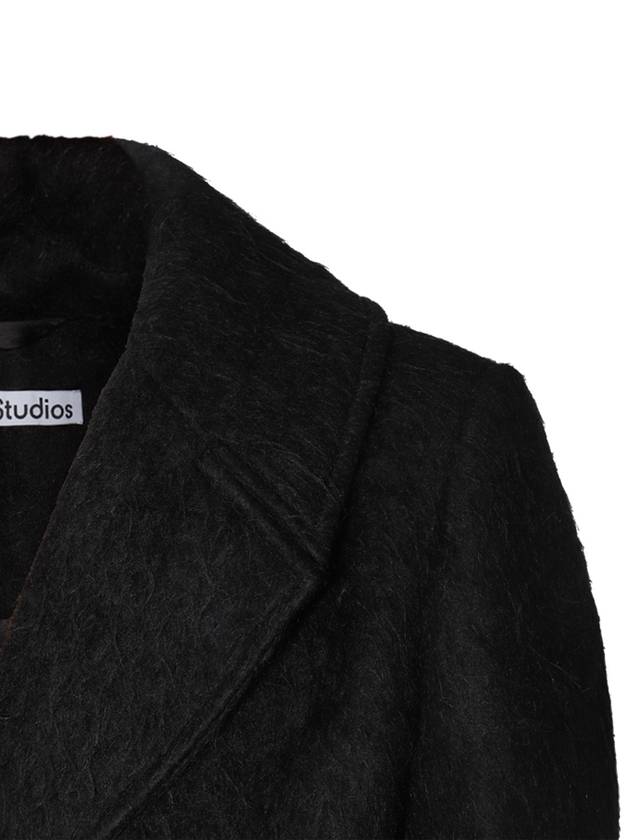 Straight Hem Jacket Black - ACNE STUDIOS - BALAAN 4