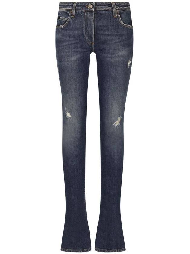 Dolce & Gabbana Mid-Rise Slim-Fit Jeans - DOLCE&GABBANA - BALAAN 1