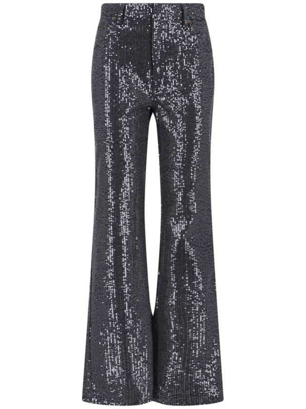 ROTATE BIRGER CHRISTENSEN Trousers Black - ROTATE - BALAAN 1