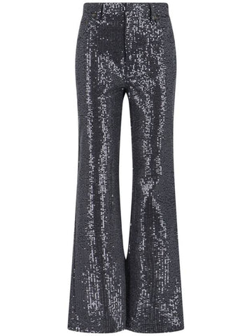 ROTATE BIRGER CHRISTENSEN Trousers Black - ROTATE - BALAAN 1