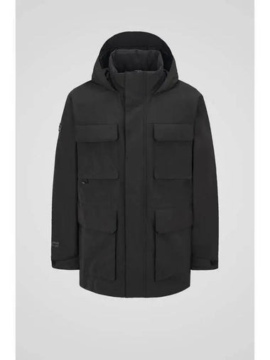 Genex Safari Black Men s Wind Jacket - DUVETICA - BALAAN 1