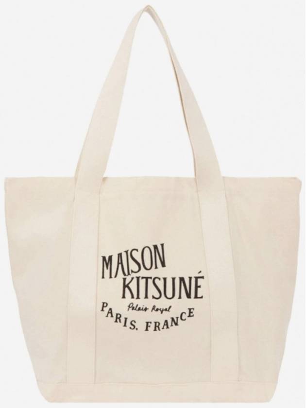 Palais Royal Shopping Tote Bag Ecru - MAISON KITSUNE - BALAAN 2