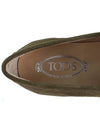 Suede Penny Loafer Khaki - TOD'S - 9