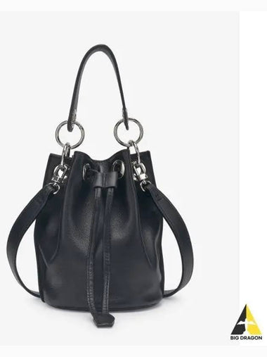 Refurbished Allegra Bucket Bag Leather Black ALGBLEATHERBLACK - HAI - BALAAN 1