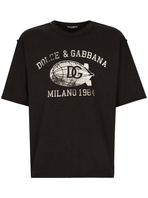 Dolce & Gabbana T-Shirt With Print - DOLCE&GABBANA - BALAAN 1