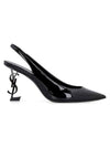 Monogram Slingback Heels - SAINT LAURENT - BALAAN.