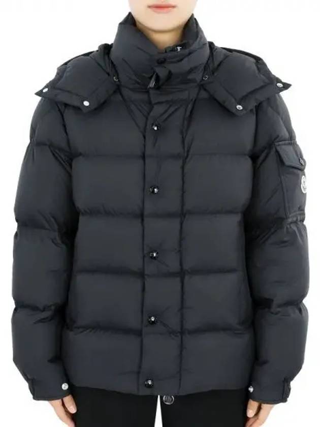 Maya 70 Short Padding Black - MONCLER - BALAAN 2