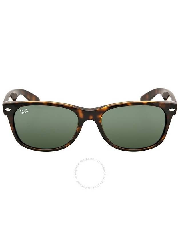 Ray Ban New Wayfarer Classic Green Classic G-15 Unisex Sunglasses RB2132 902L 55 - RAY-BAN - BALAAN 1