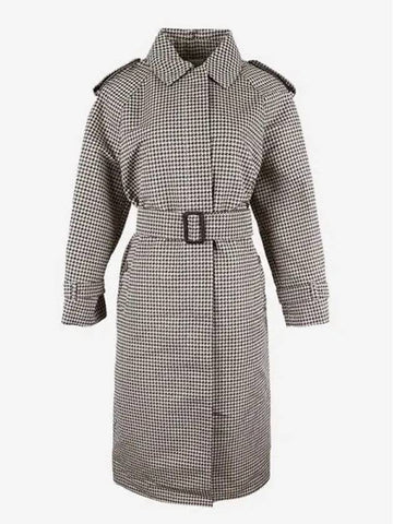 The Cube Houndstooth Trench Coat 2390211337600 263 2 271947 1118766 - MAX MARA - BALAAN 1