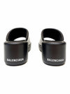 Rise Wedge Sandals Black - BALENCIAGA - BALAAN 3