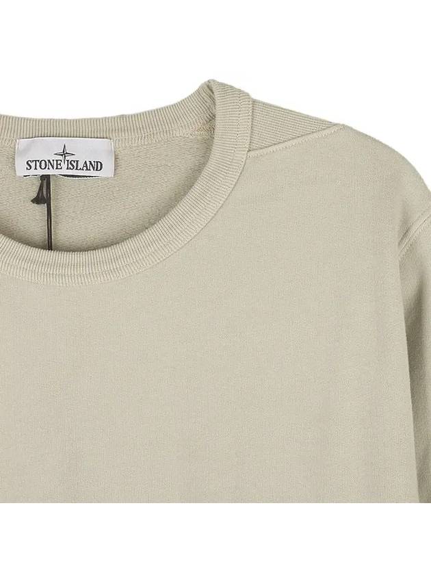 Wappen Patch Crew Neck Cotton Sweatshirt Plaster - STONE ISLAND - BALAAN 6