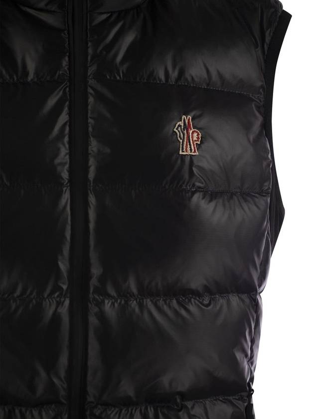 Grenoble Down Vest Black - MONCLER - BALAAN 5