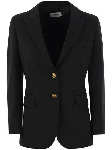 ANGELICA - Milano Stitch Two-Button Blazer - SAULINA - BALAAN 1