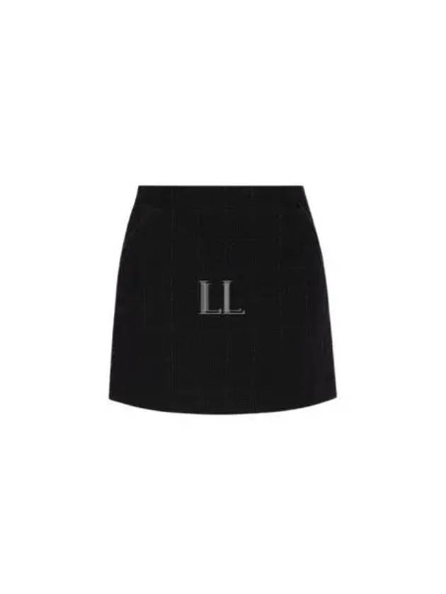 Women's Tweed A-Line Skirt Black - A.P.C. - BALAAN 2