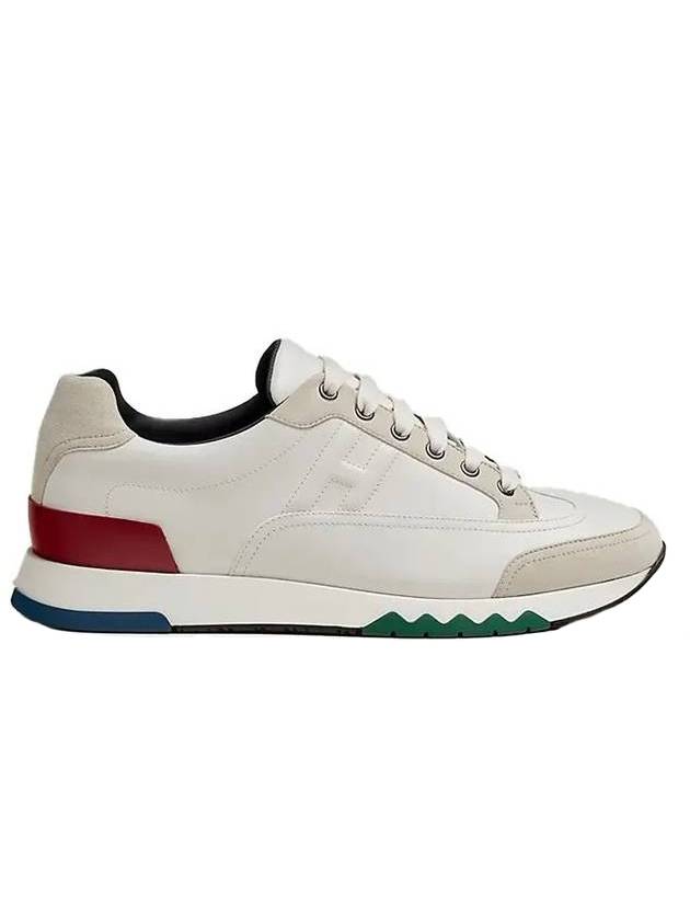 Trail Low Top Sneakers Blanc - HERMES - BALAAN 1