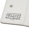 Stitch Grain Keyring Card Wallet White - MAISON MARGIELA - BALAAN 9