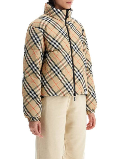 short reversible down jacket - BURBERRY - BALAAN 2