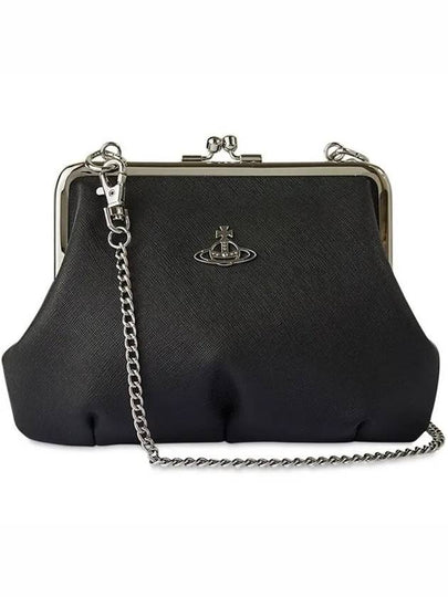 Granny Purse Shoulder Bag Black - VIVIENNE WESTWOOD - BALAAN 2