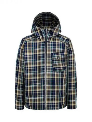 PS check pattern oversized jacket navy 271596 - PAUL SMITH - BALAAN 1