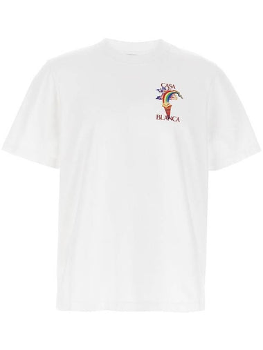 Casablanca 'Nature Teacher' T-Shirt - CASABLANCA - BALAAN 1