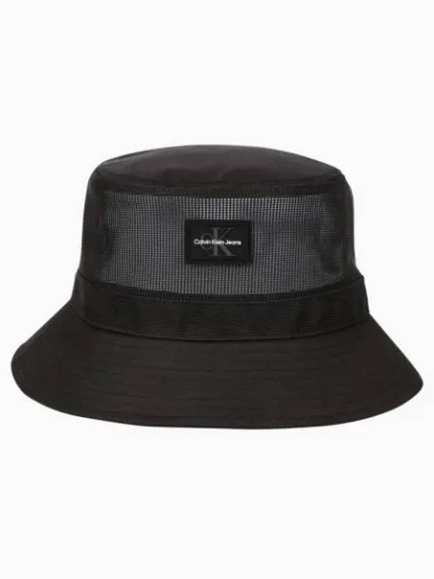 JEANS Men s Black CKJ Sports Essential Bucket Hat K510466 BDS - CALVIN KLEIN - BALAAN 1