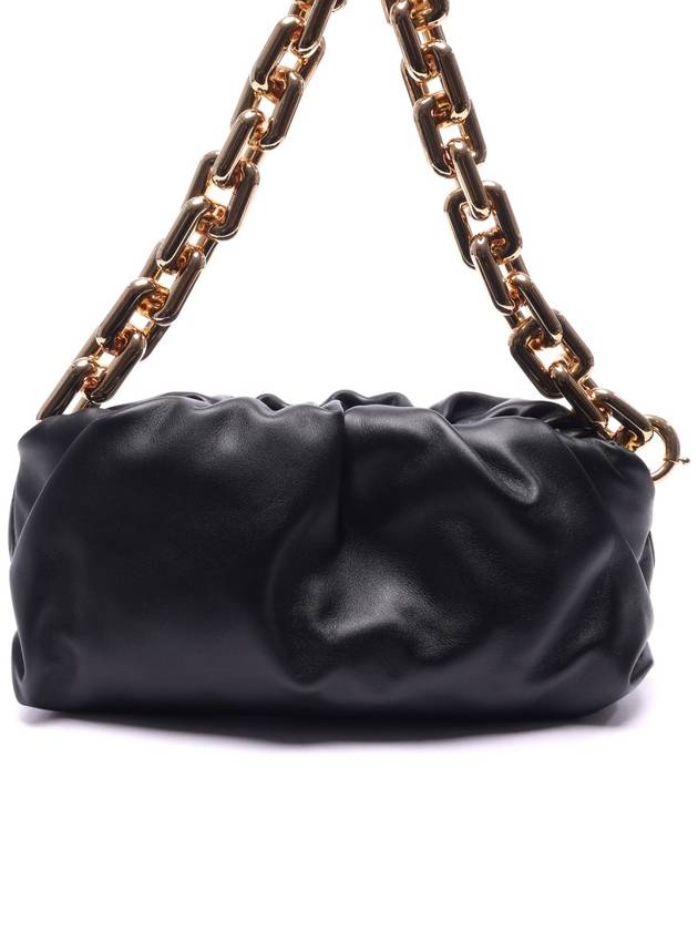 Pouch Chain Shoulder Bag Black - BOTTEGA VENETA - BALAAN 2
