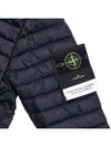 Men's Wappen Patch Padded Jacket Navy - STONE ISLAND - BALAAN 6