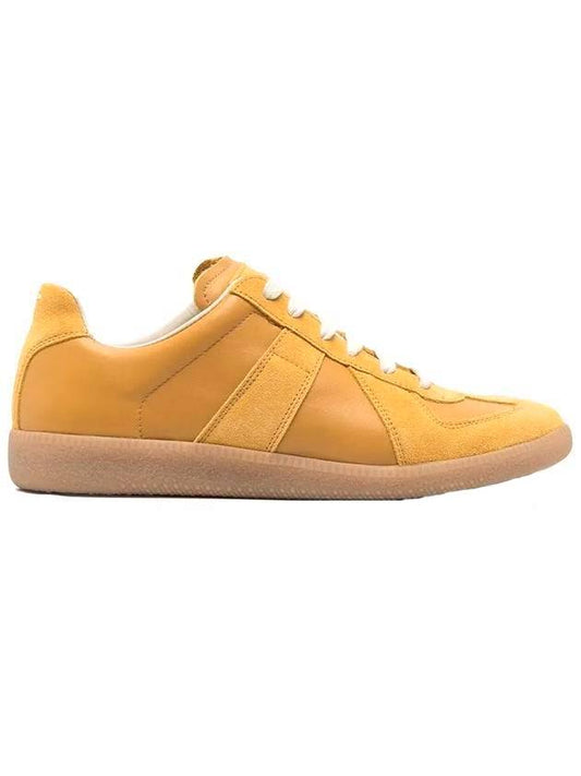 Replica Calfskin Low Top Sneakers Yellow - MAISON MARGIELA - BALAAN 1