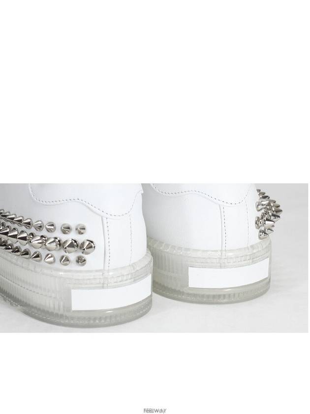 MSC2662 PLE075N 01STUDS White Logo Low Top - PHILIPP PLEIN - BALAAN 9