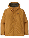 Men's Jackson Glacier Rain Jacket Shelter Brown - PATAGONIA - BALAAN 2