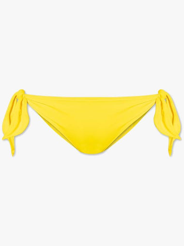 Women s Suki Knot Detail Bikini Bottom Yellow - ISABEL MARANT - BALAAN 1