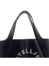 Logo Shopper Tote Bag Black - STELLA MCCARTNEY - BALAAN 9