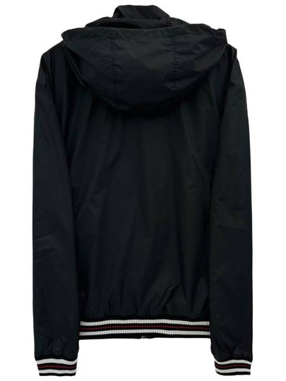 Ripstop Hooded Jacket Windbreaker MJT496A 415 - THOM BROWNE - BALAAN 2