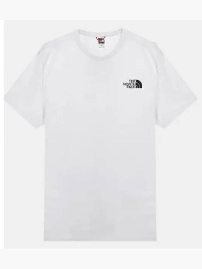 Men's Graphic Cotton Short Sleeve T-Shirt White - THE NORTH FACE - BALAAN 2