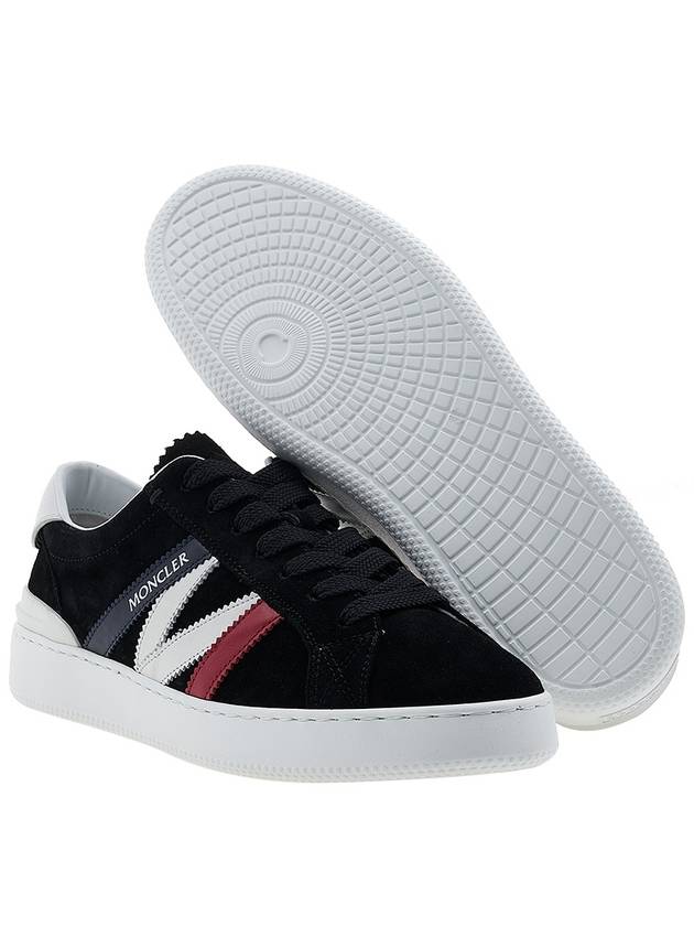 Monaco M Low Top Sneakers Black - MONCLER - BALAAN 6