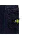 Men's Wappen Patch Training Jogger Pants Navy - STONE ISLAND - BALAAN 4