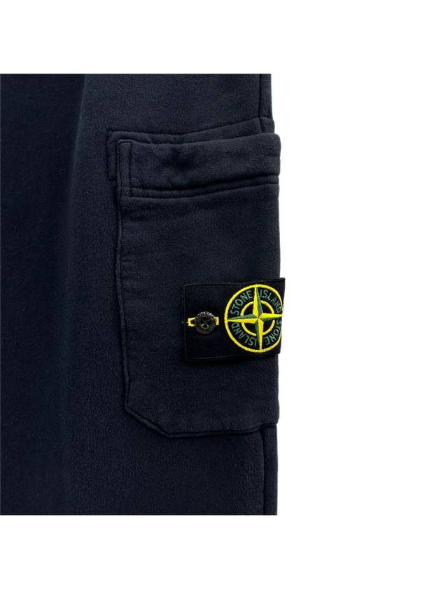 Men's Wappen Patch Training Jogger Pants Navy - STONE ISLAND - BALAAN 4