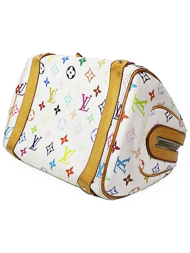 Louis Vuitton M40096 White Monogram Priscilla Tote Bag - LOUIS VUITTON - BALAAN 5