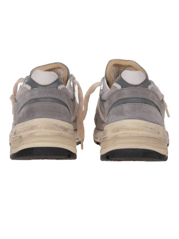 Dad Running Suede Sneakers Grey - GOLDEN GOOSE - BALAAN 3