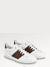 Frontrow Low Top Sneakers White Brown - LOUIS VUITTON - BALAAN 3